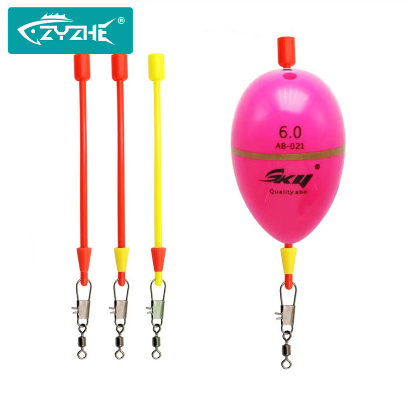 Saltwater Line - ZYZHE 6 peças/2 sacos de acessórios