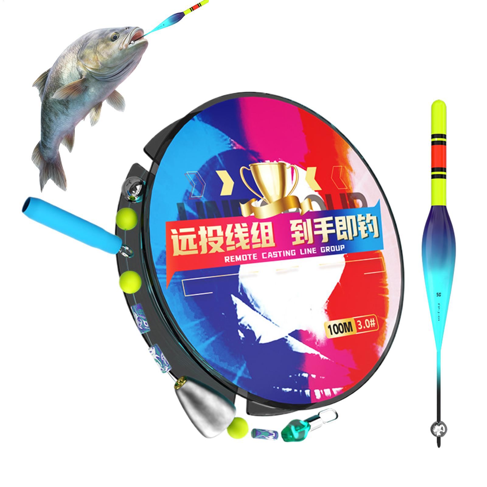 Saltwater Line - Kit de Pesca com Boia Automática
