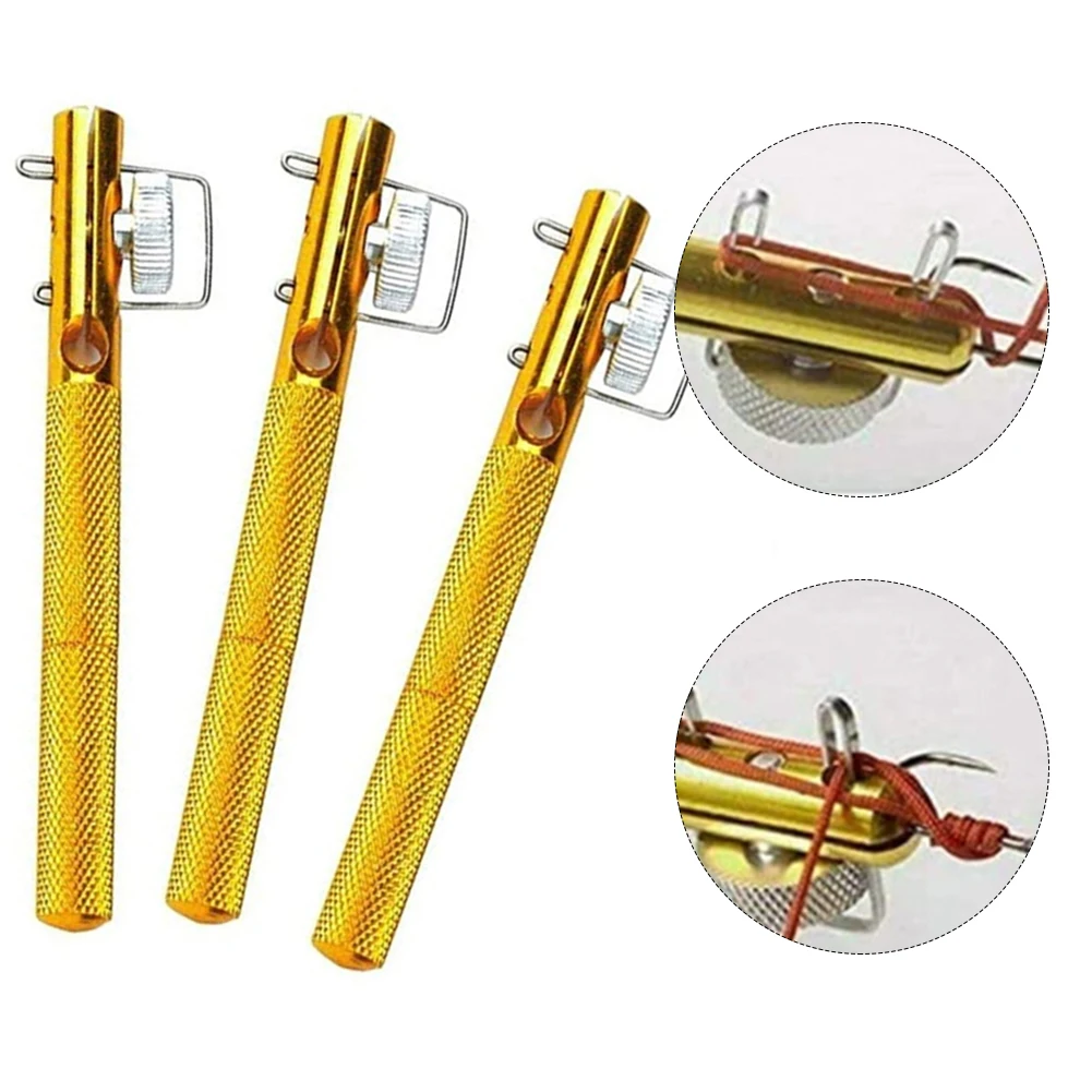 Fishing Line Winder - Alumínio Alloy Fishing Knot, Ferramenta de