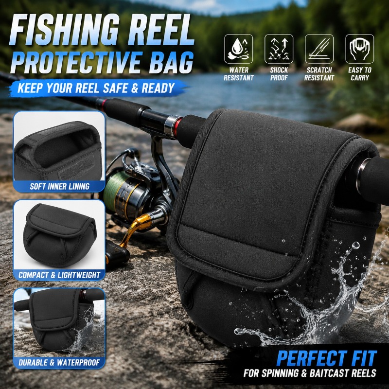 Fishing Line Box - Capa Protetora para Carretilha de Pesca,
