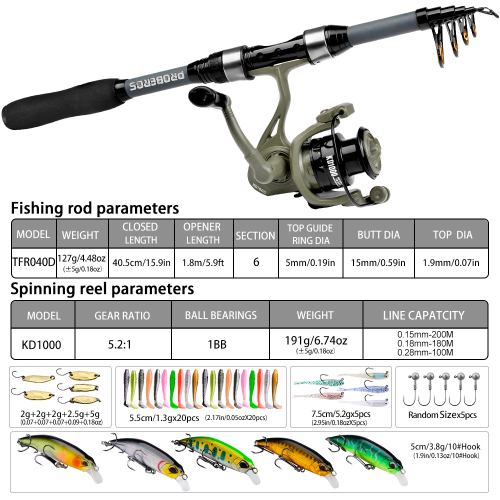 Kit de Vara de Pesca Telescópi - Freshwater Line avaliação e preço