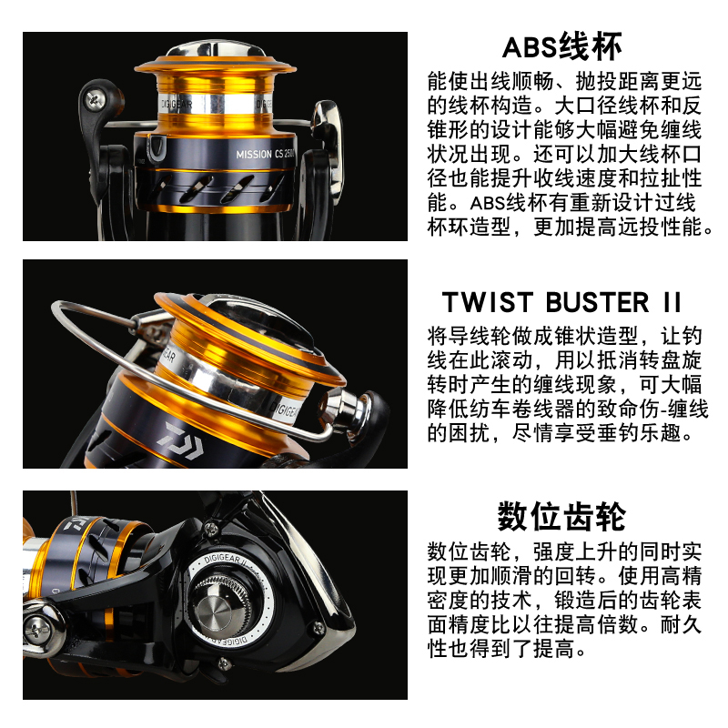 Carretel de pesca DAIWA MISSIO - Daiwa Reel Bg avaliação e preço