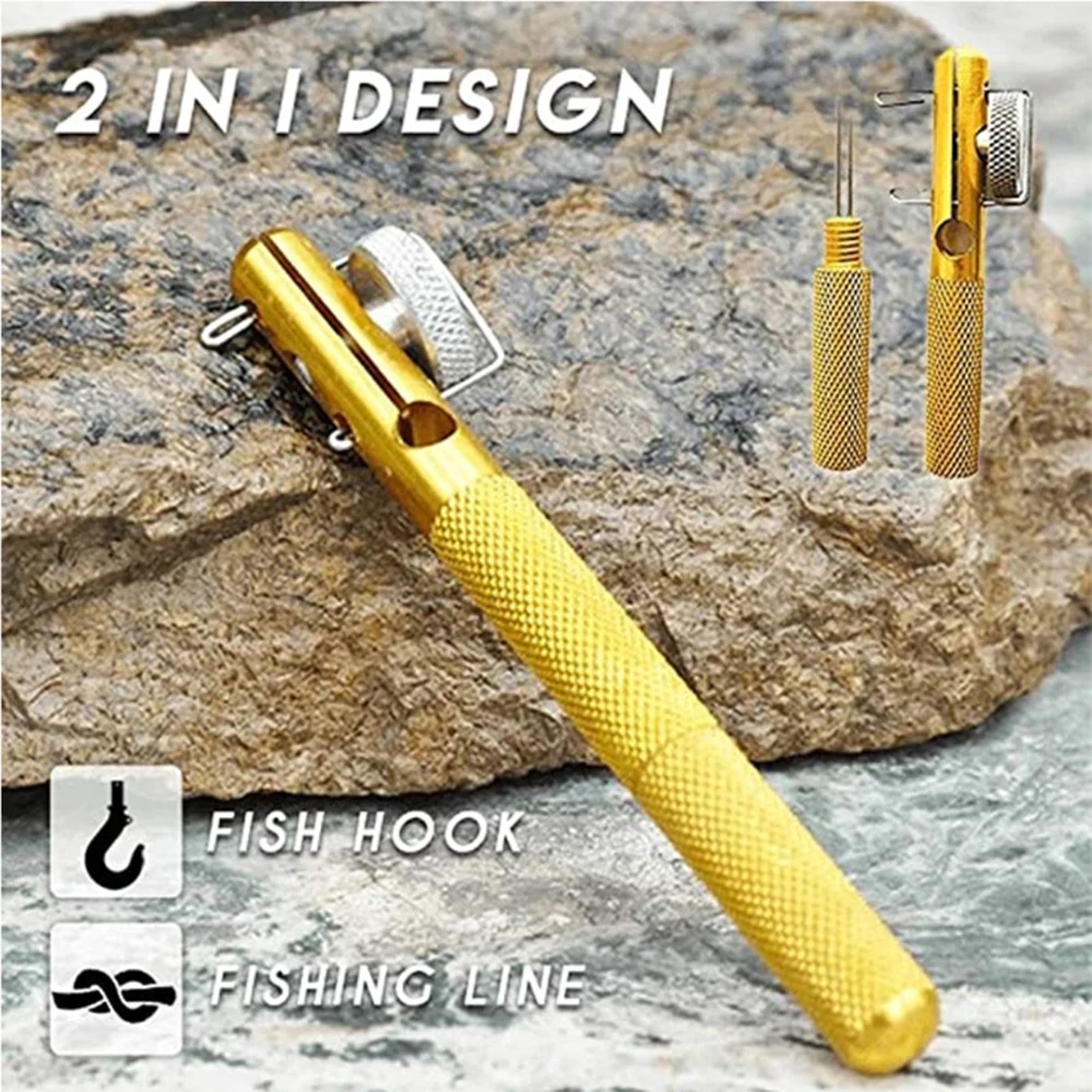 Alumínio Alloy Fishing Knot, F - Fishing Line Winder avaliação e preço